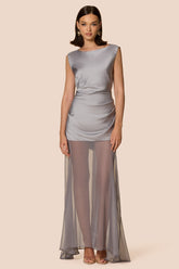Demi Satin Maxi