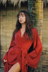 Eirene Red Robe