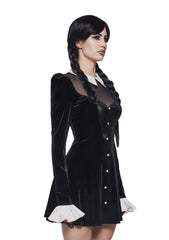 Goth School Girl Dress Costume