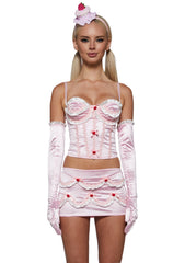 Sweet Treat Cake Corset Costume