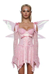 Cyber Fairy Costume - Pink