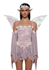 Woodland Fairy Costume with Flower Crown