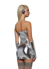 Y2K MP3 Player Costume - Silver