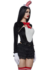 Striped Hat Cat Costume