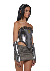 Joan of Arc Corset Armor Costume