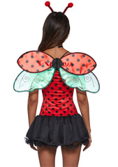 Y2K Ladybug Mini Dress Costume