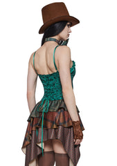 Mad Hatter Corset Costume