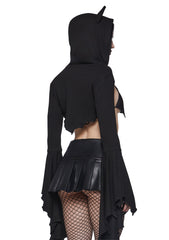 Bat Shrug with Hood