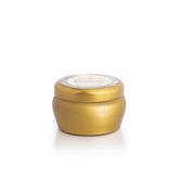 Frosted Fireside Glam Mini Tin Candle