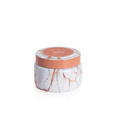 Havana Vanilla Modern Marble Printed Travel Tin Candle