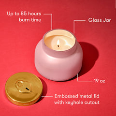 Pink Grapefruit & Prosecco Locked in Love Signature Candle