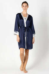 Marisa Charming Short Silk Kimono