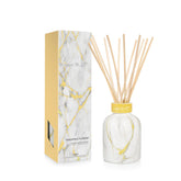 Pineapple Flower Modern Marble Petite Reed Diffuser