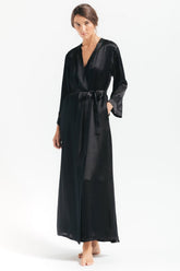 Morgan Long Silk Robe