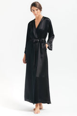 Morgan Long Silk Robe
