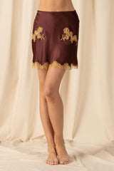 Natasha Lace Applique Half Slip