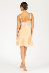 Allegra Soulful Bust-Support Silk Chemise