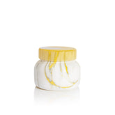 Pineapple Flower Modern Marble Petite Candle