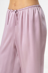 Raquel Feminine Lounge Wrapped Silk PJ Set