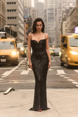 Serena Sequin Gown