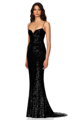 Serena Sequin Gown