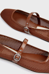 Toffee Rodini Mesh Flats