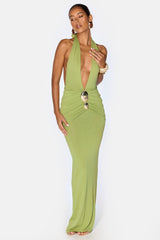 Verde Knit Maxi Dress