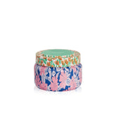 Volcano Pattern Play Printed Travel Tin Candle