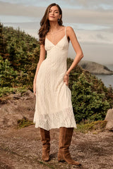 Amalia Maxi Dress in White