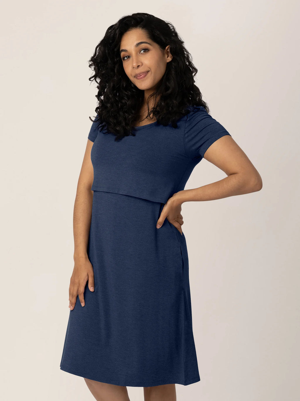 Eleanora Bamboo Maternity & Nursing Dress