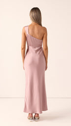 Greta Maxi Dress - Dusty Pink