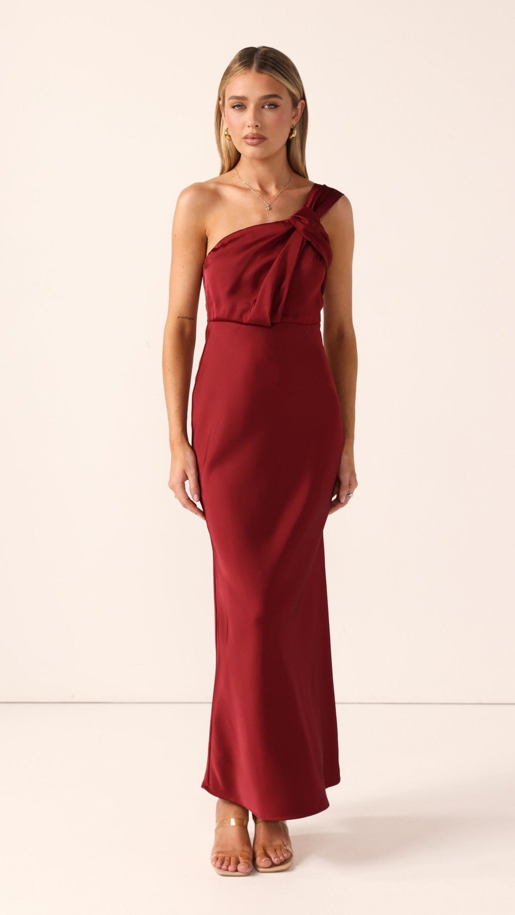 Greta Maxi Dress - Wine