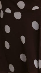 Lily Halter Mini Dress - Chocolate Spot