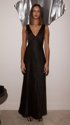 Sofia Maxi Dress - Black