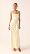 Alexa Maxi Dress - Yellow