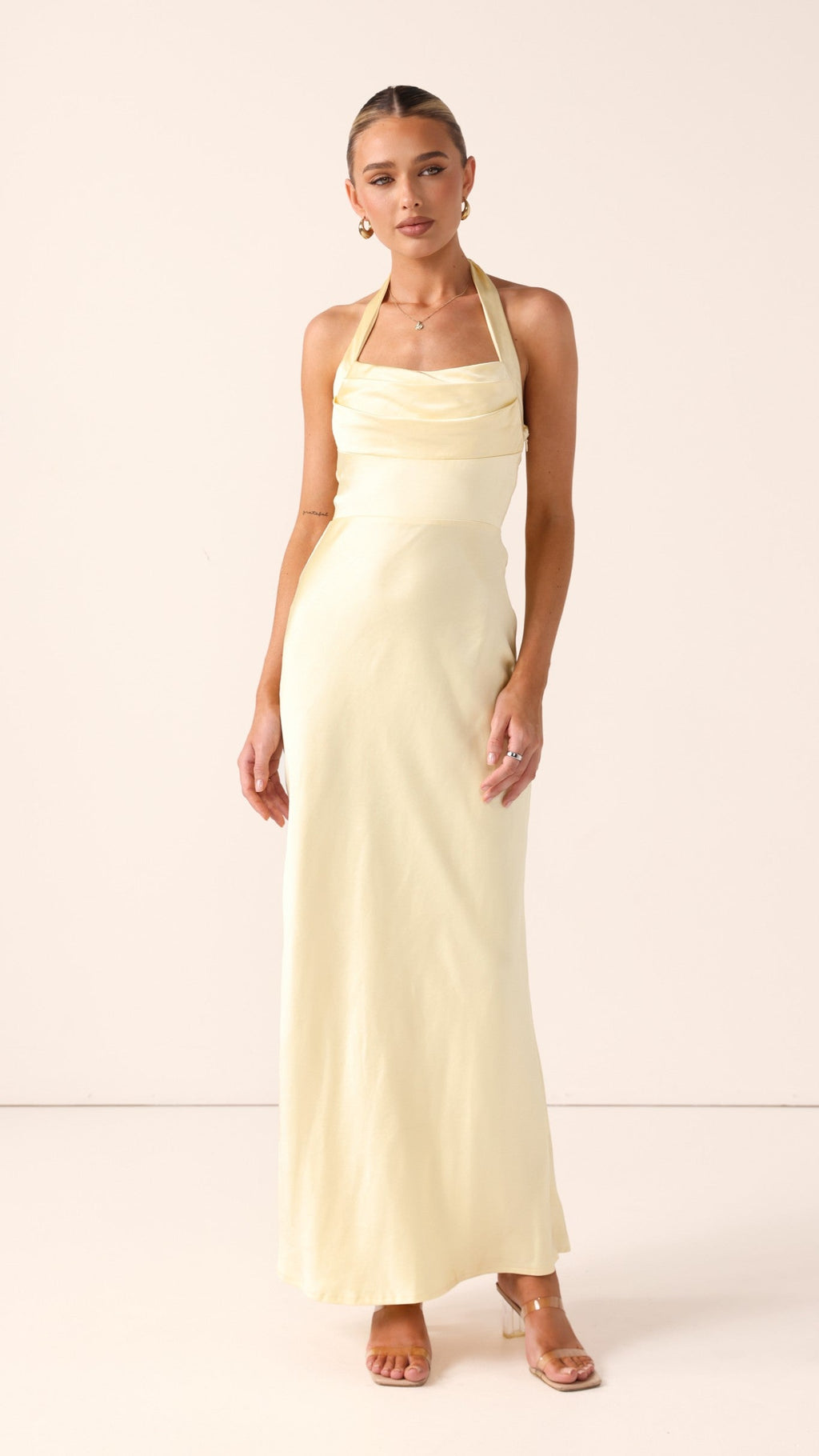 Alexa Maxi Dress - Yellow