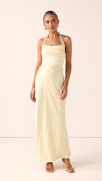Alexa Maxi Dress - Yellow