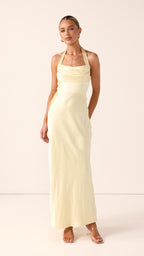 Alexa Maxi Dress - Yellow