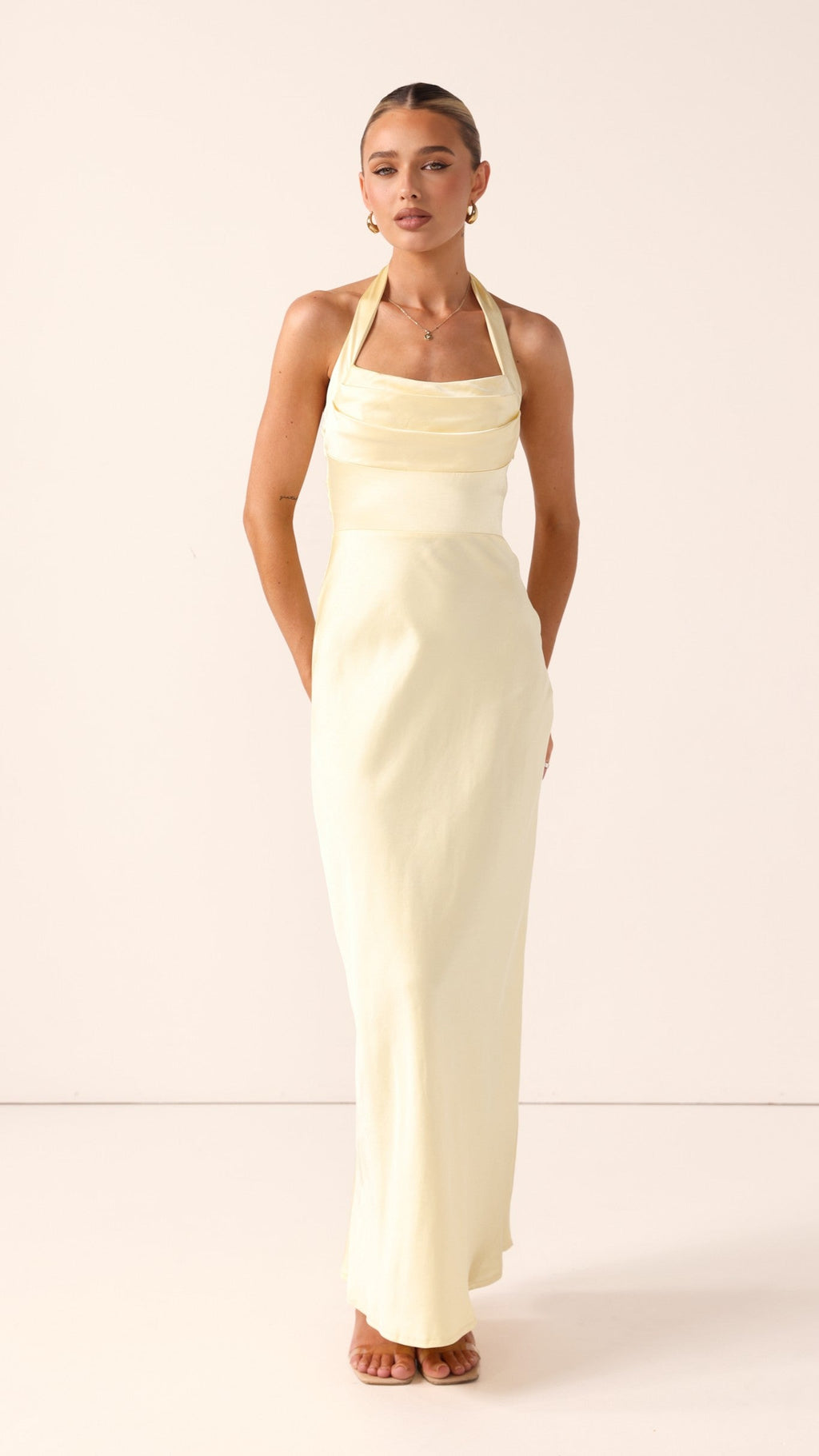 Alexa Maxi Dress - Yellow