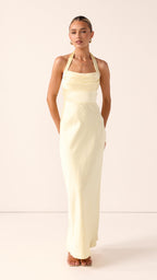 Alexa Maxi Dress - Yellow
