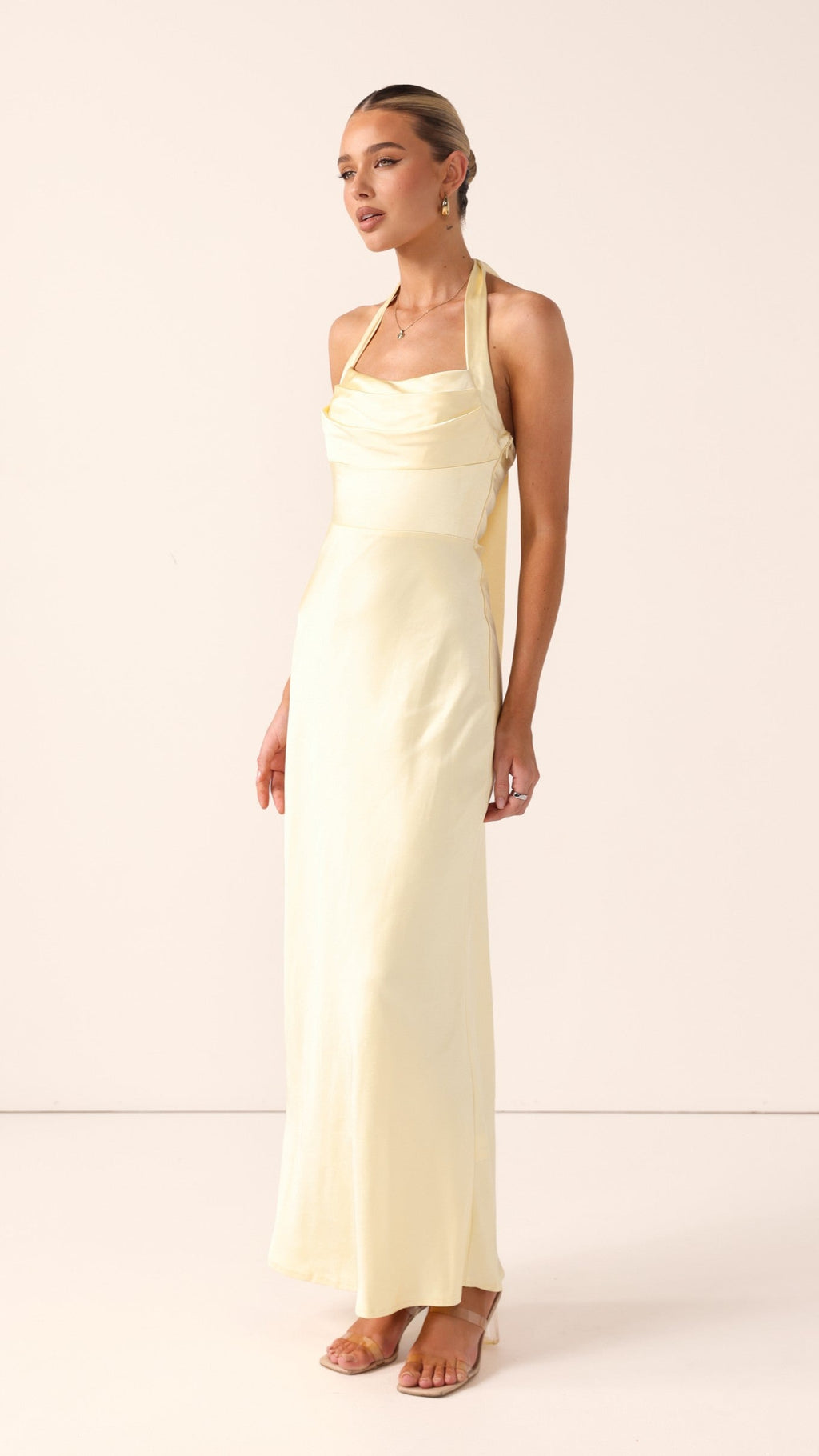 Alexa Maxi Dress - Yellow