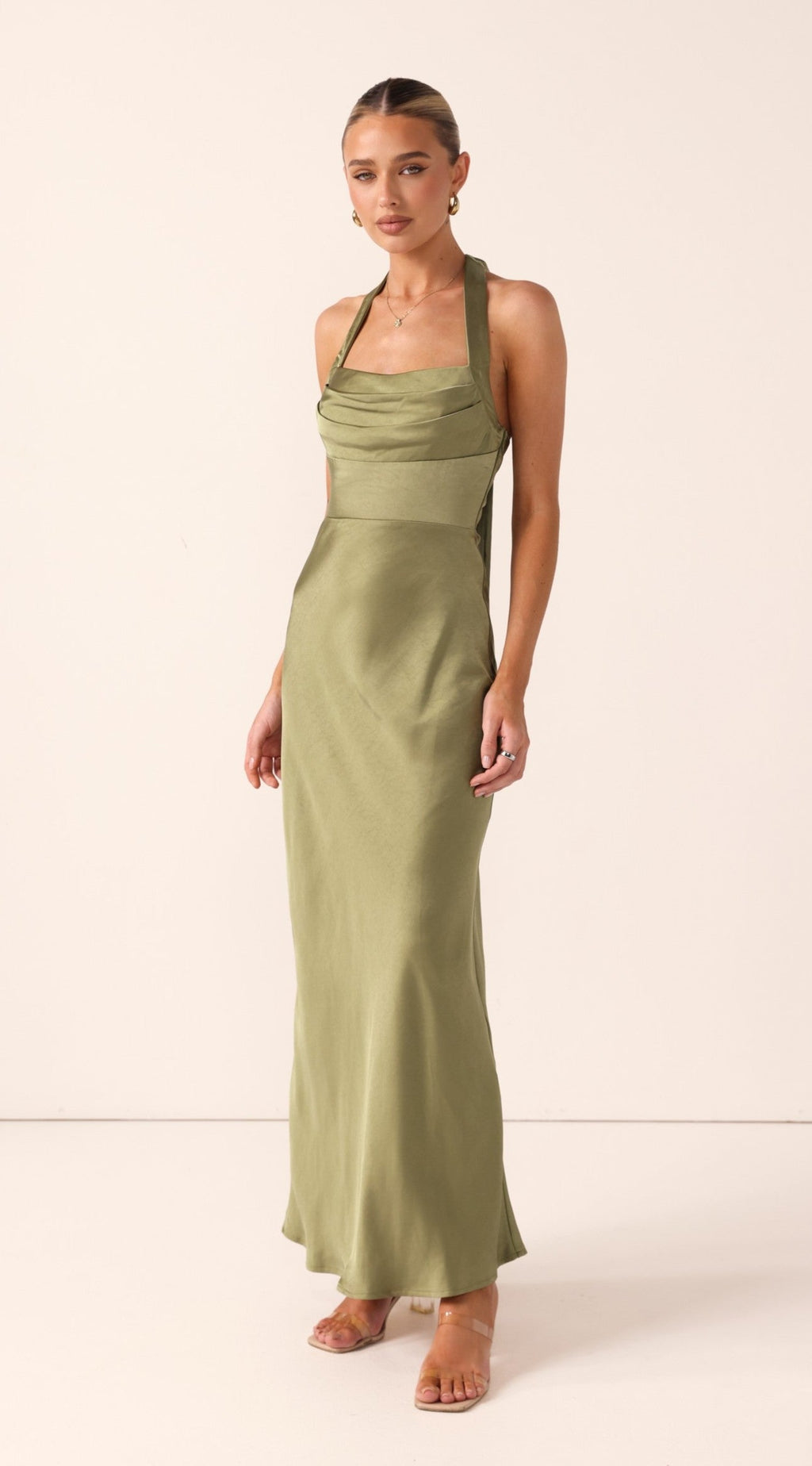 Alexa Maxi Dress - Olive