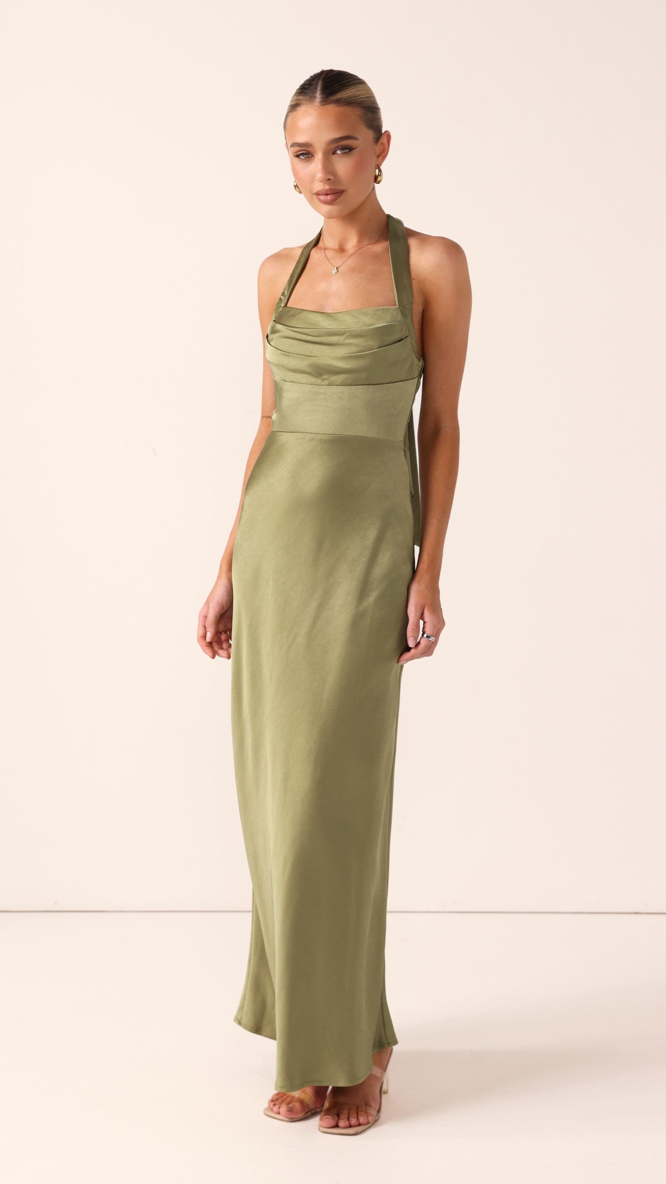 Alexa Maxi Dress - Olive