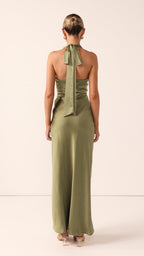 Alexa Maxi Dress - Olive