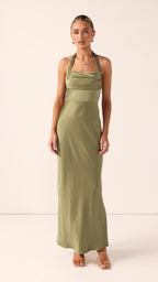 Alexa Maxi Dress - Olive