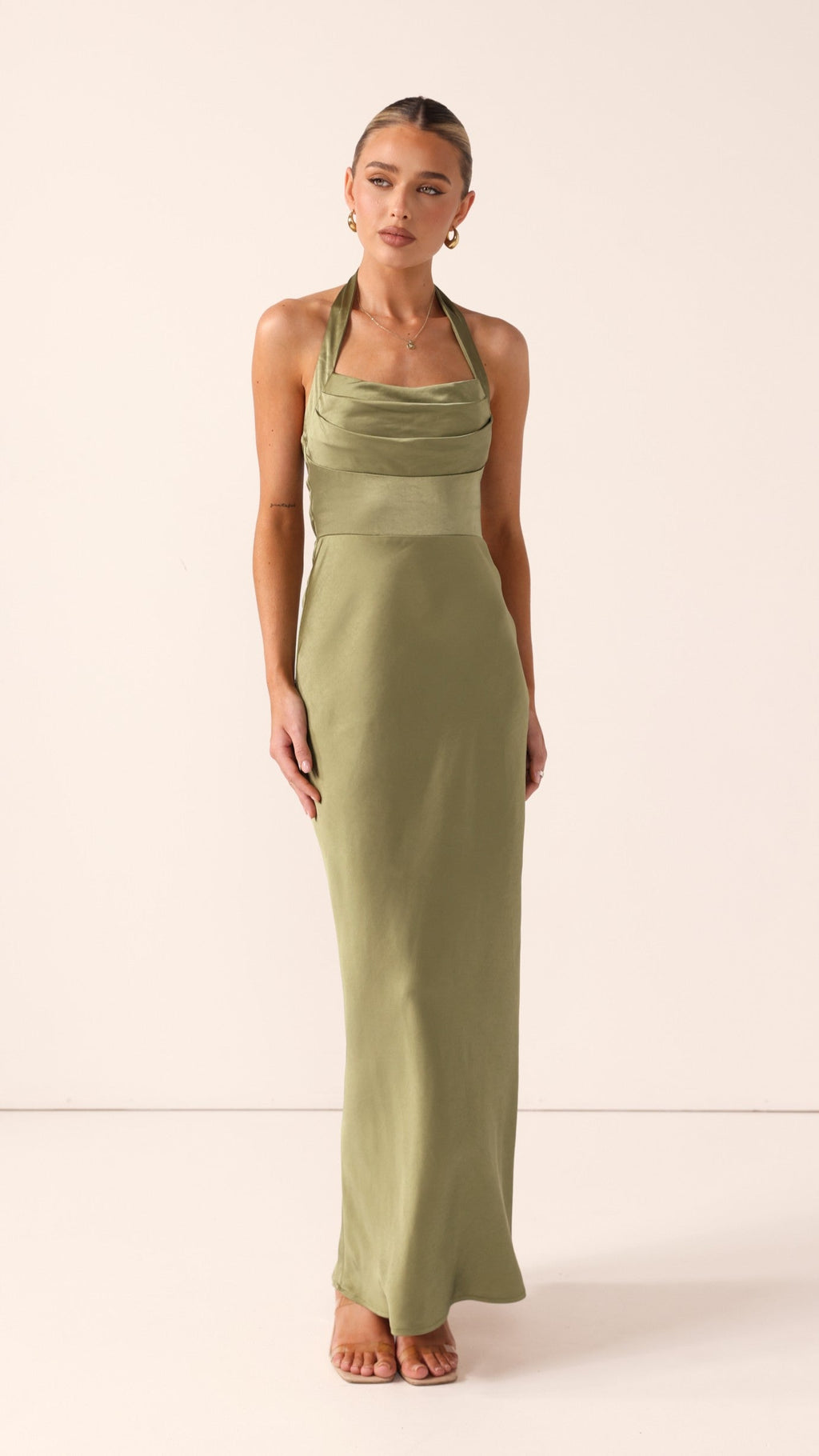 Alexa Maxi Dress - Olive