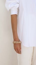 Blaire Cuff Bangles 2 Pack - Brown / Multi