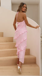 Sophia Maxi Dress - Soft Pink