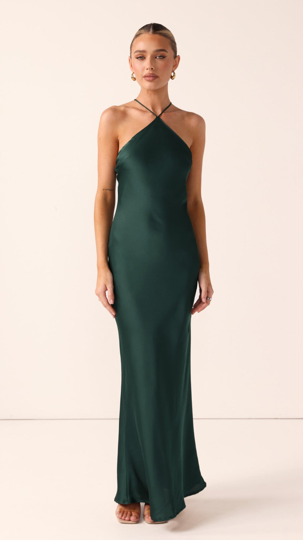 Chiara Maxi Dress - Emerald