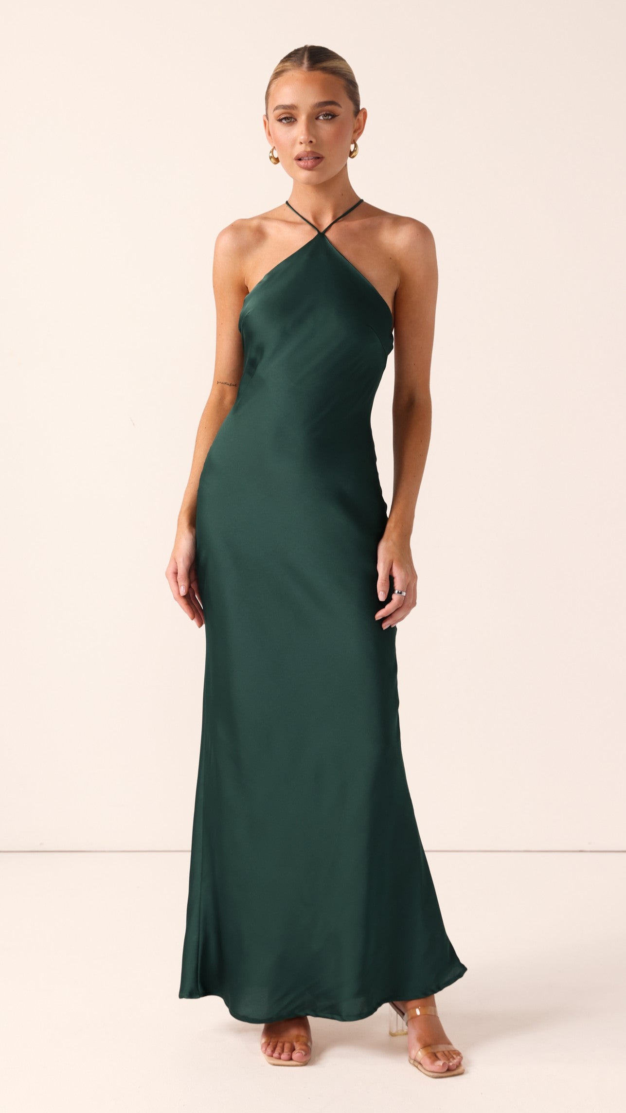 Chiara Maxi Dress - Emerald